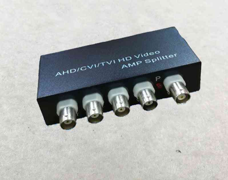 1-in-4 Out Video Distributor, Amplifier Splitter For Cctv Security Camera