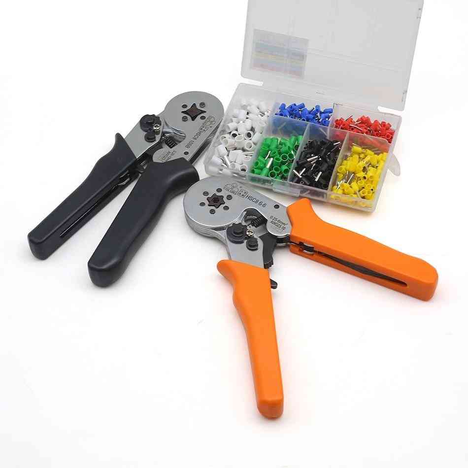 Quadrilateral Tube Bootlace Terminal Crimping Pliers