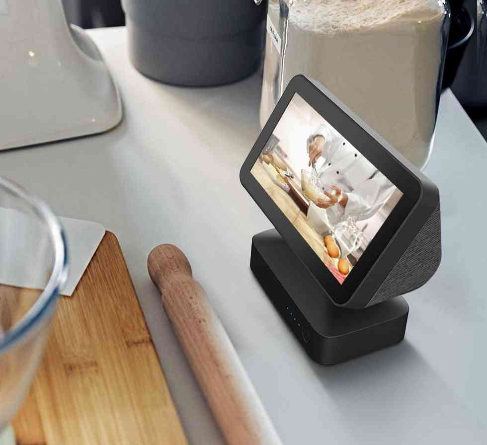 Battery Base For Echo Show Portable Docking Station