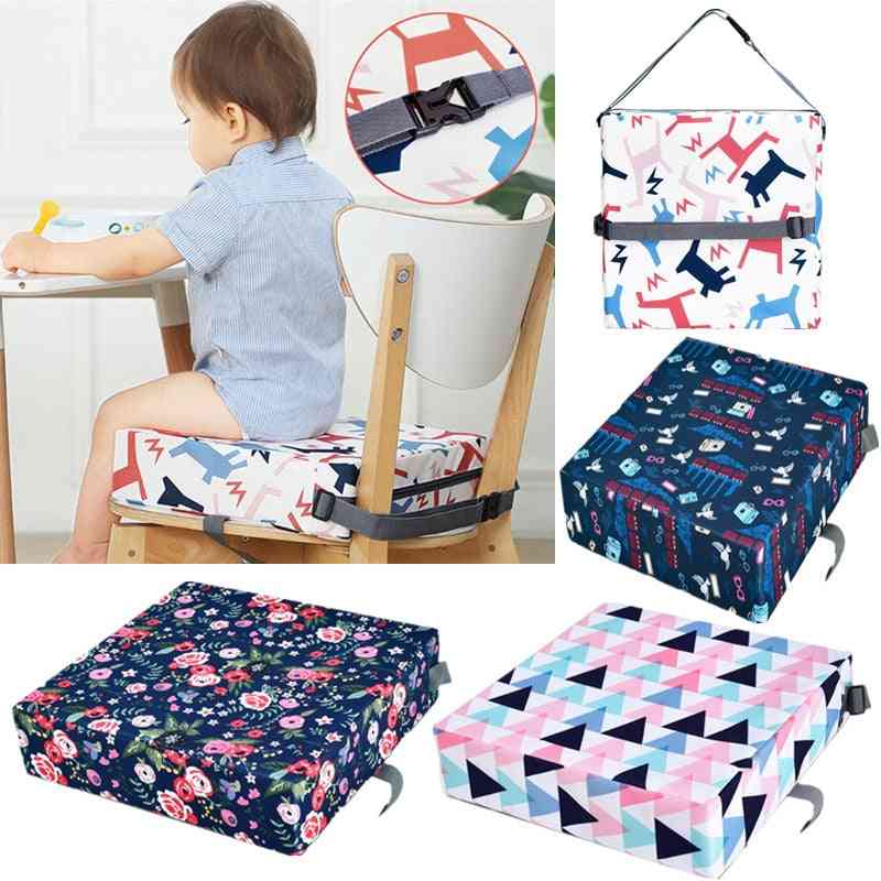 Baby High Chair Booster Pad, Portable Thicken Sponge Seat Cushion