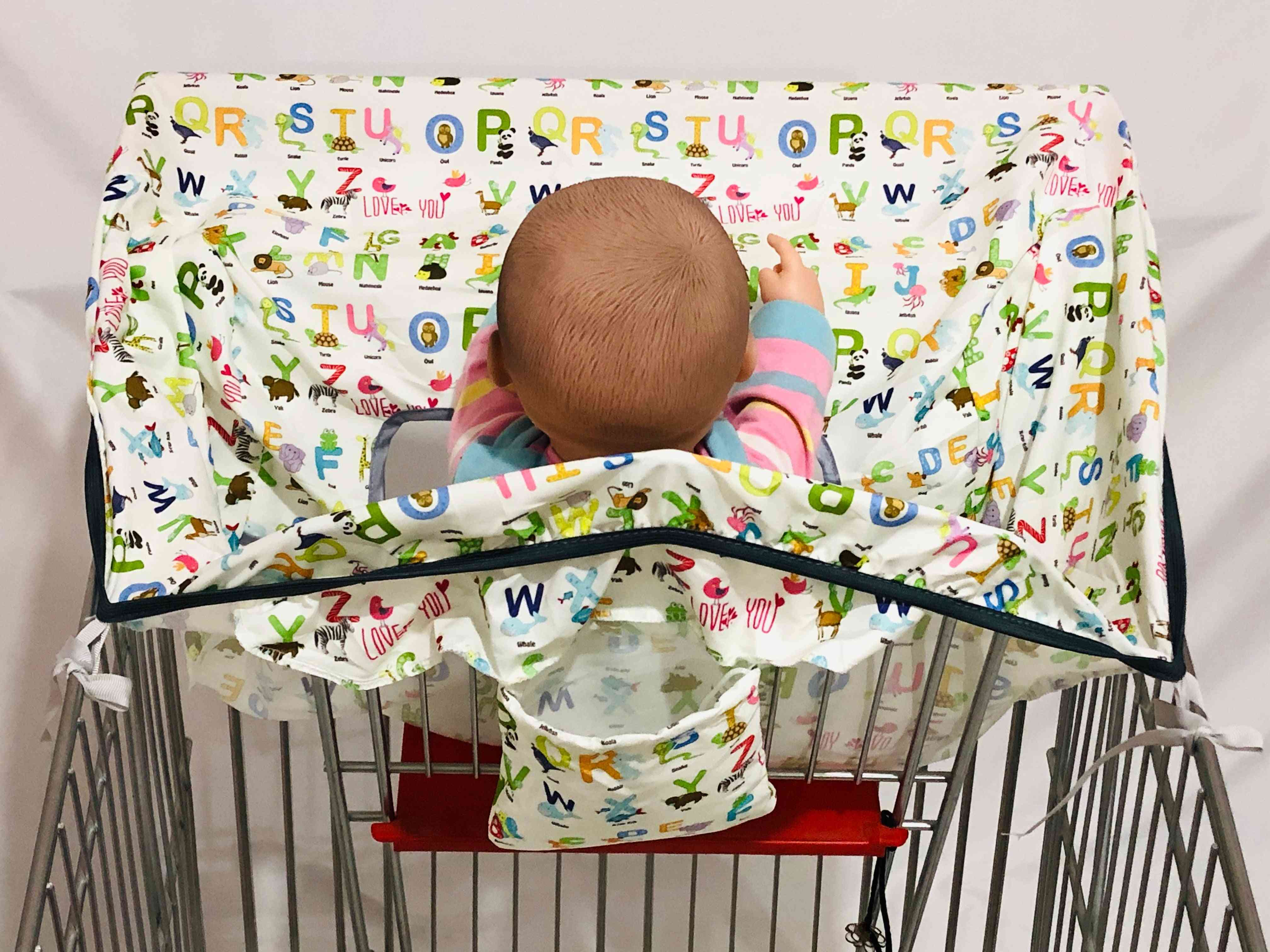 Thickness Plus Infant Supermarket Shopping Cart Cover Trolley Mat