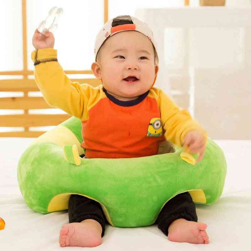 Baby Support Seat Sit Up Soft Chair Cushion Sofa Plush Pillow Toy
