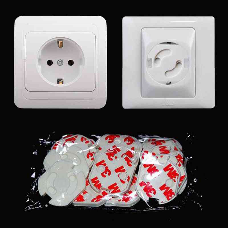 10pcs- Baby Safety Protection, Rotate 2-hole Socket Cover