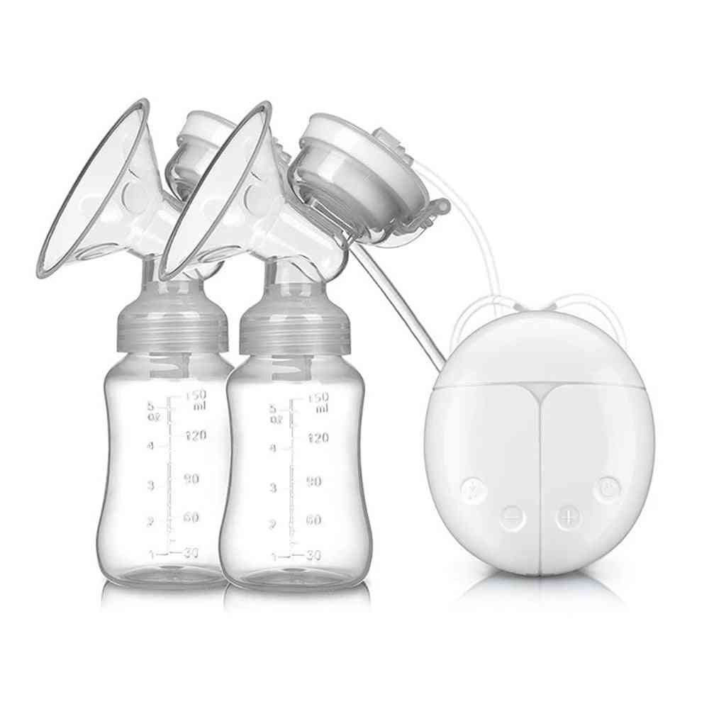 Bilateral Electric Breast Pump With Baby Bottle