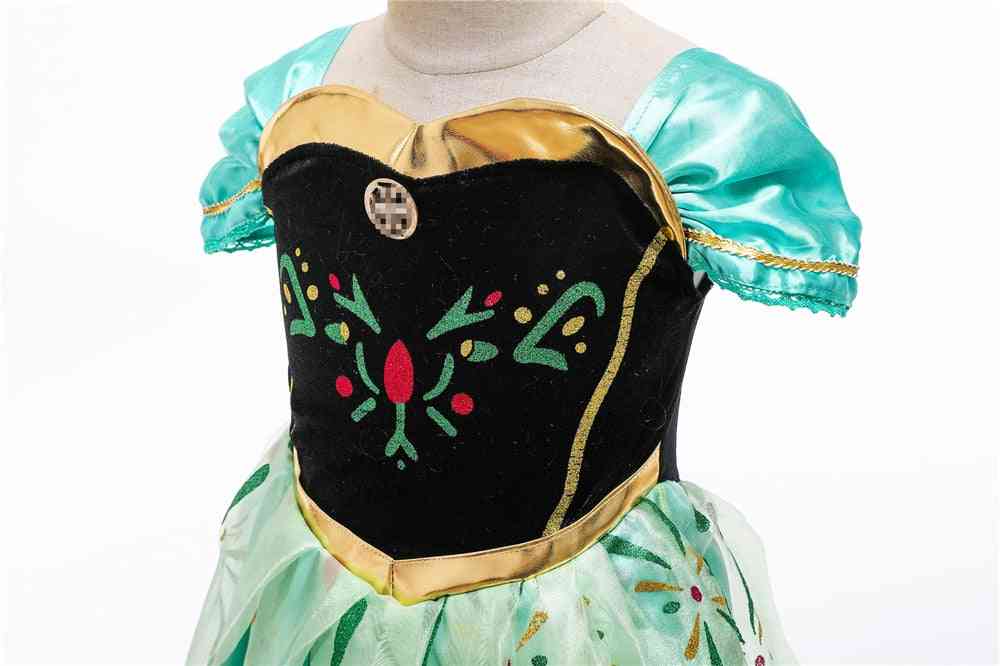 Robe de noël fille, costumes de carnaval de fête