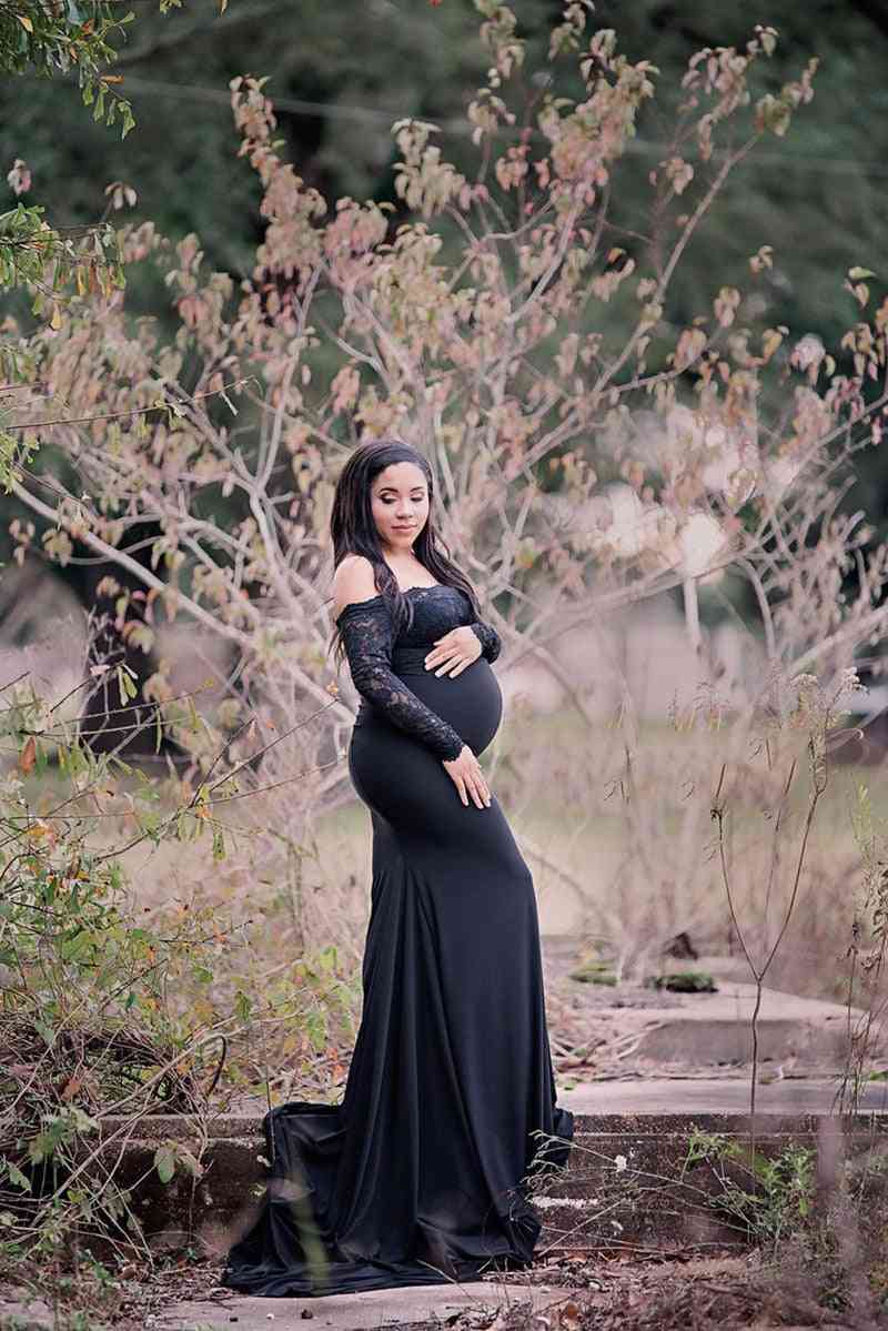Sukienki ciążowe, suknia ciążowa maxi