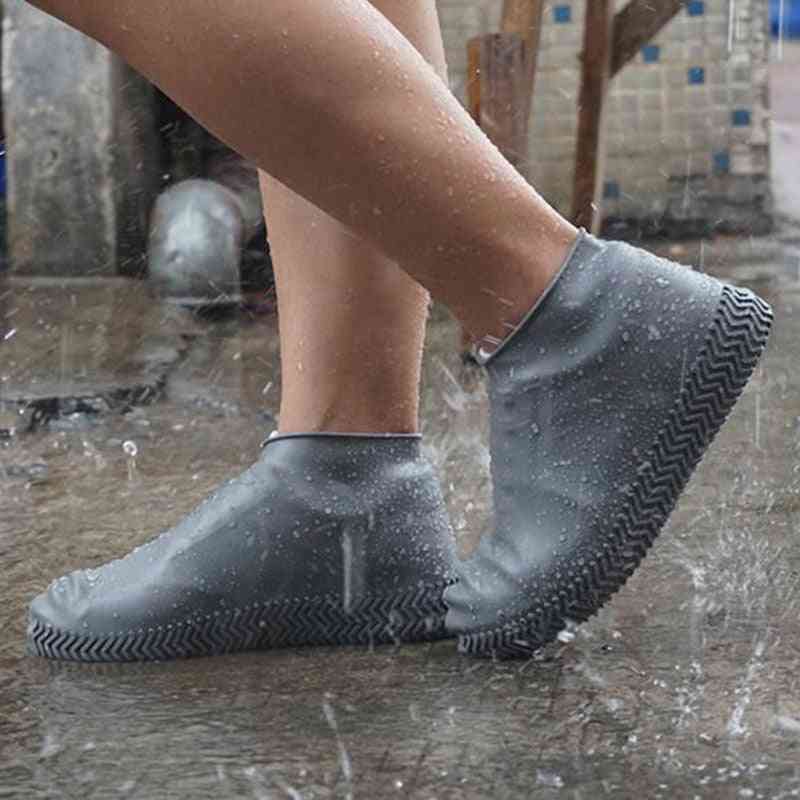 Nepremokavý latexový materiál unisex chrániče obuvi do dažďa