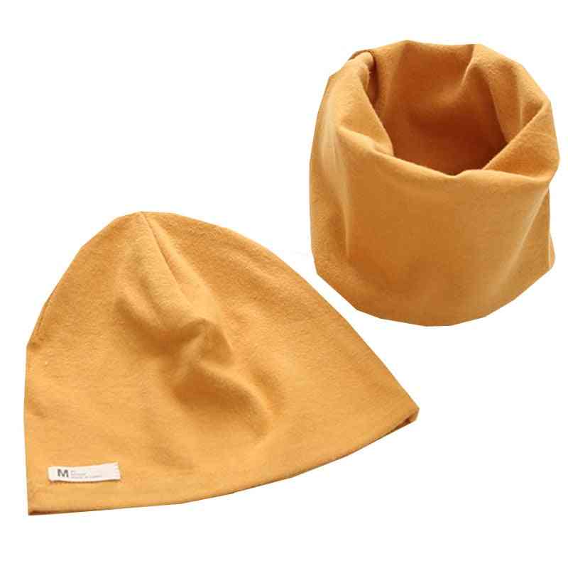Teplý golierový šál pre detský klobúk