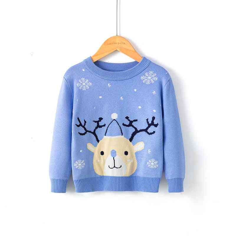 Dětský svetr, zimní oblečení pletené topy