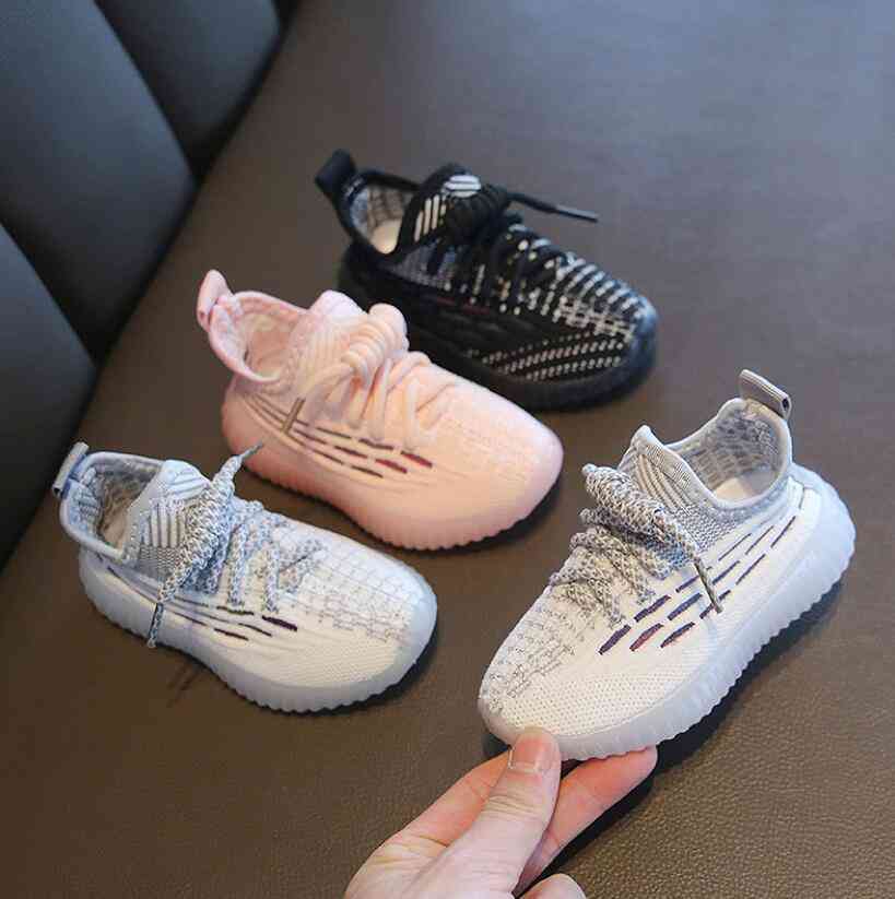 Neformálna športová obuv pre deti z umelej kože