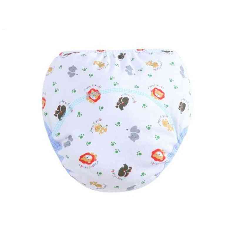 5pc/lot Boy Pants Underwear Reusable Nappy Cloth Diapers, Baby Panties