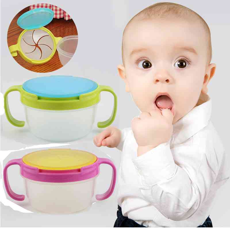 Detská miska pre kojencov, misky na občerstvenie silikónový pohár