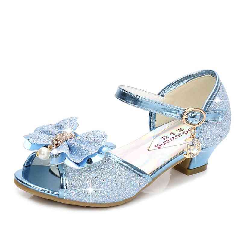 High-heels Princess, Wedding Bowtie Sandals For