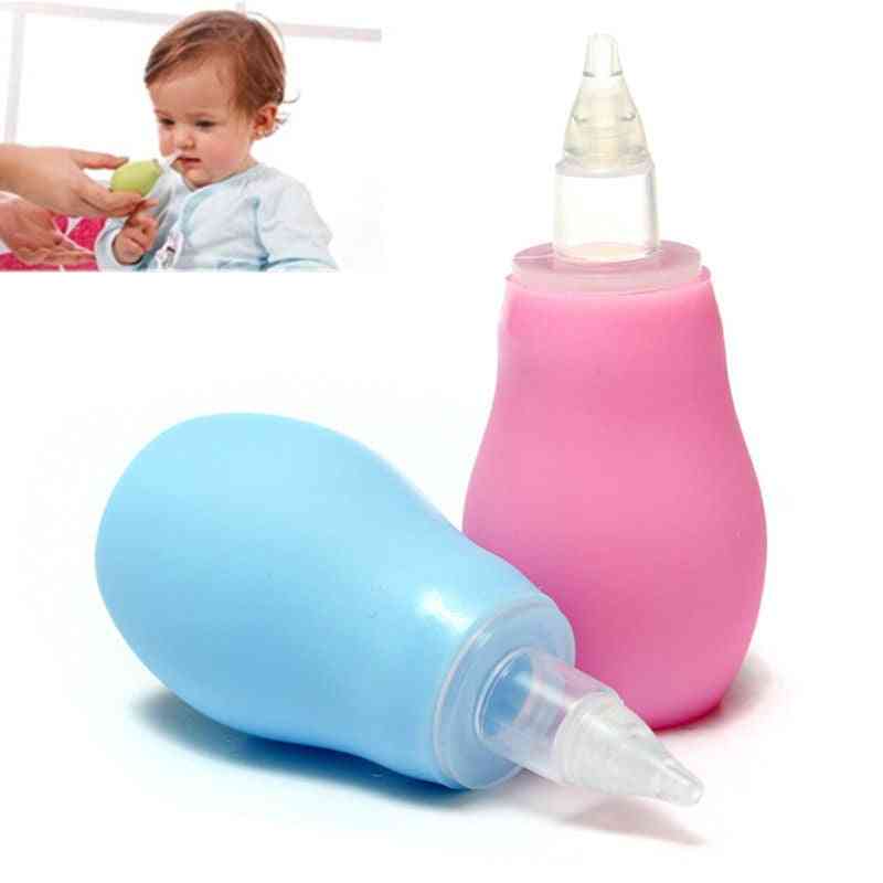 Baby Safety Silicone Nose Cleaner Vacuum Suction Nasal Aspirator