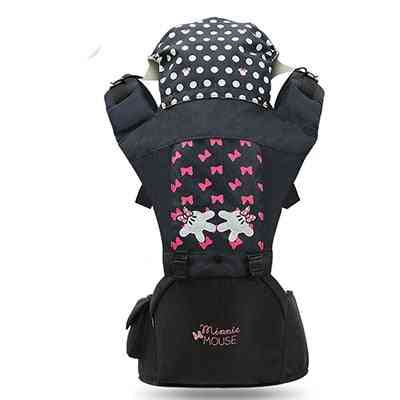 Ergonomisk bæresele til spædbarns hoftesæde