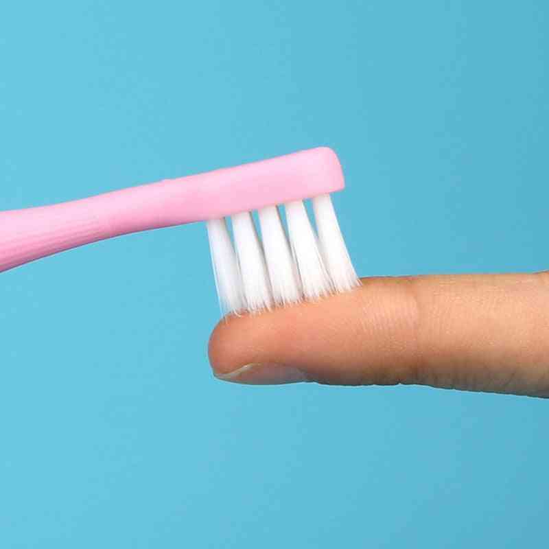 Myk silikon- bust liten sopp, tegneserie tannbørste
