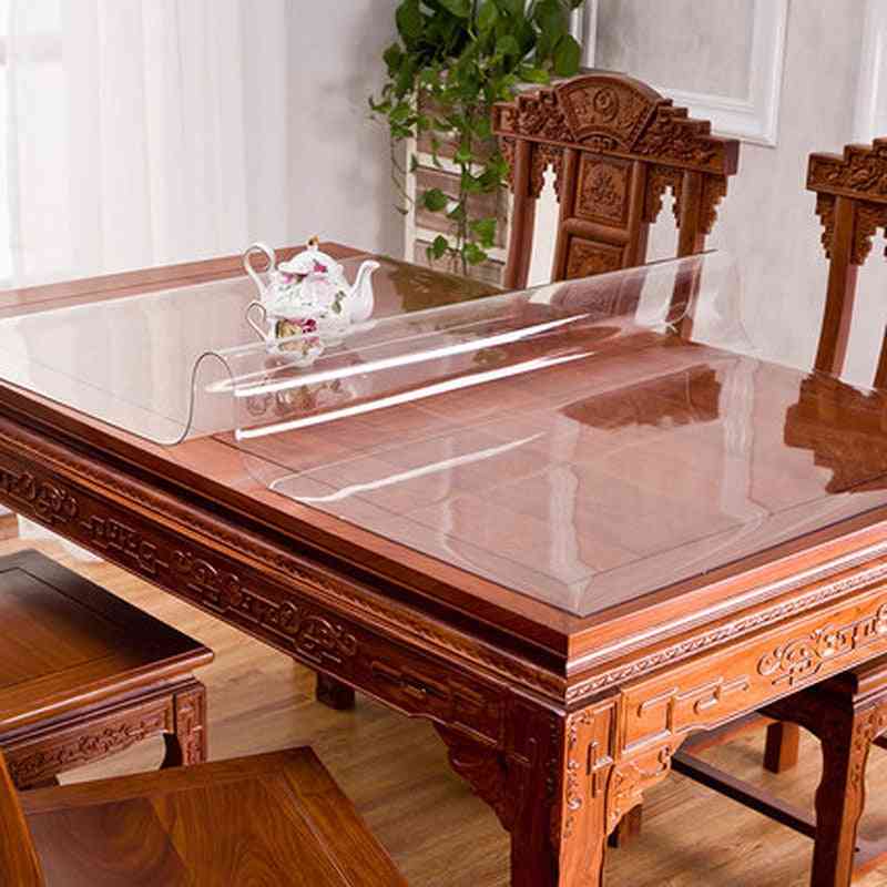 Transparent Cushion, Kitchen Pattern, Linoleum Glass, Soft Table Cover ( Set-1)