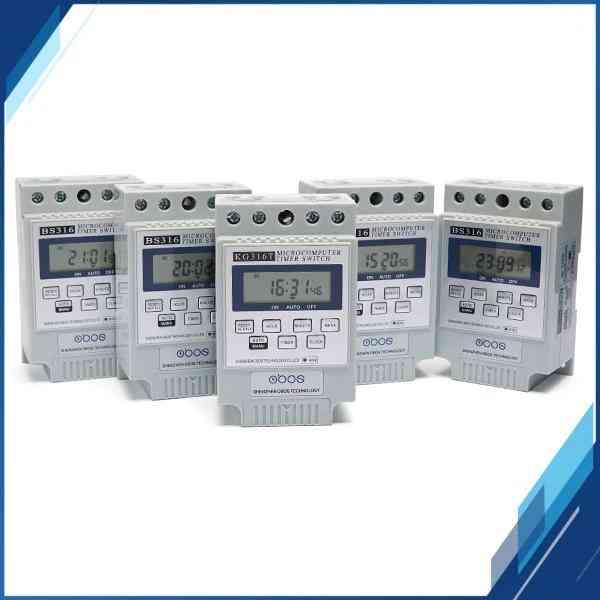 Digital Weekly Timer White Switch