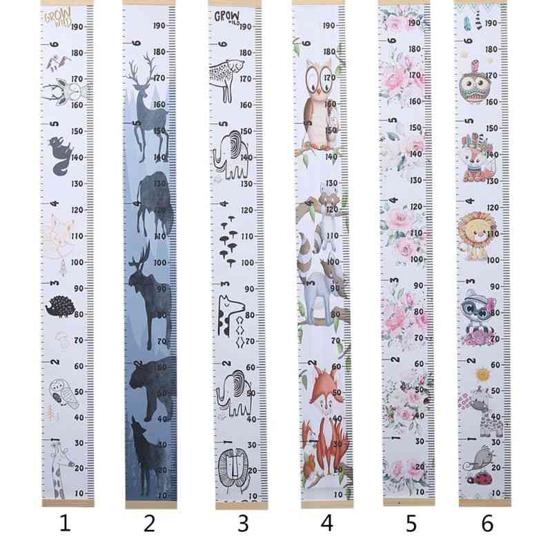 Diy Simple Creative Decorative Wall Stickers Kids Height Growth Ruler