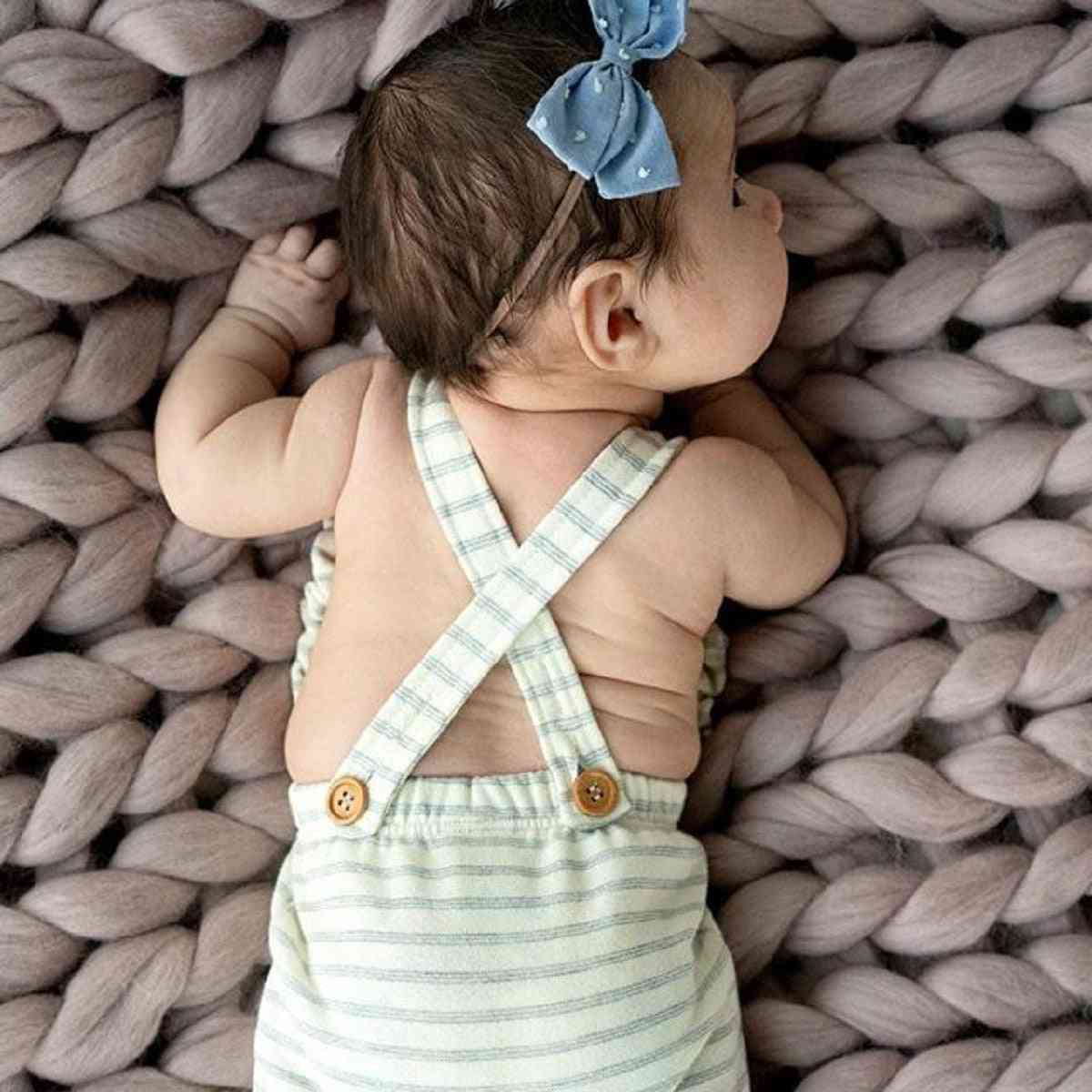 Novorojenček dojenček deklica z naramnicami, hlačnica/kombinezon/kombinezon