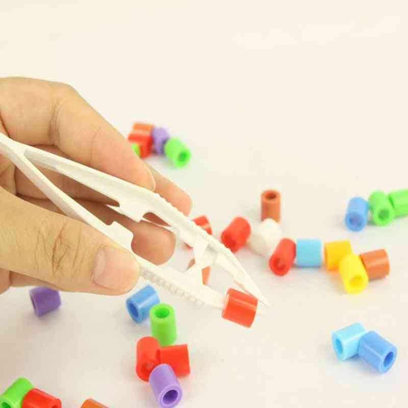 Plastic Beads Tweezer- Puzzle Bead Model, Building Kits