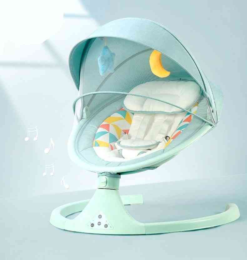 Elektromos baba bölcső baba hintaszék öv távirányítóval