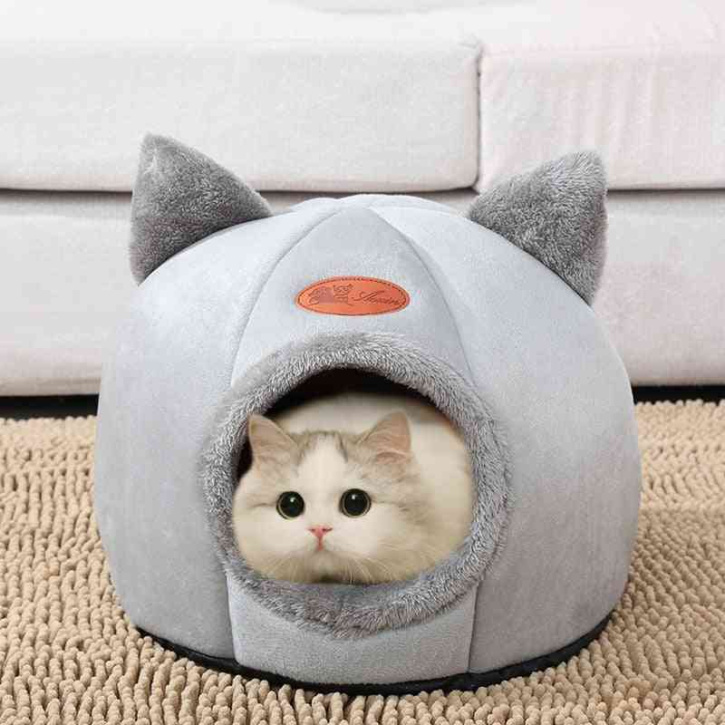 Pet Bed Cave House For Cat, Litter Mat, Pets Home Accessories, Pour Chat Cats Cozy Sleeping Beds