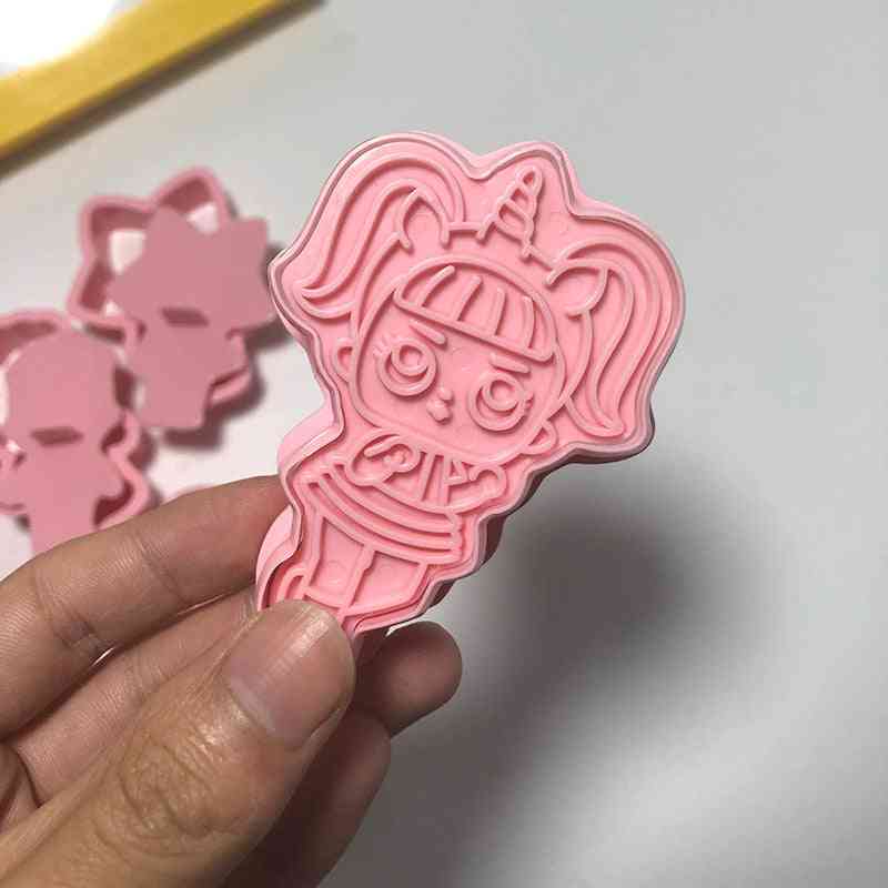 6pc Set Of Kid's Friendly Cookie Cutter