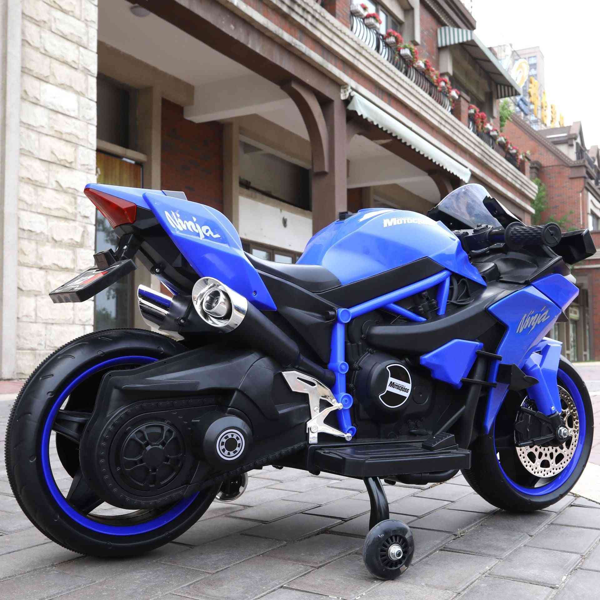 Elektrisk motorcykel / trehjuling för