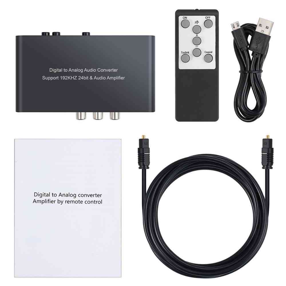 Digital To Analog Converter Remote Control Without Bluetooth