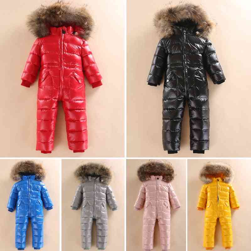 Russian Winter Snowsuit  Boy Baby Jacket