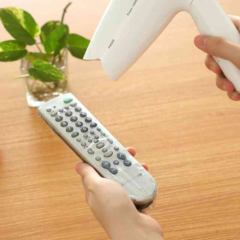 Heat Shrink Film Clear Video Tv Air Condition Remote Control Protector Cover