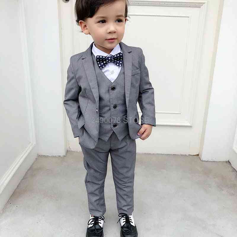 Boys Flower Formal Wedding Party Suit
