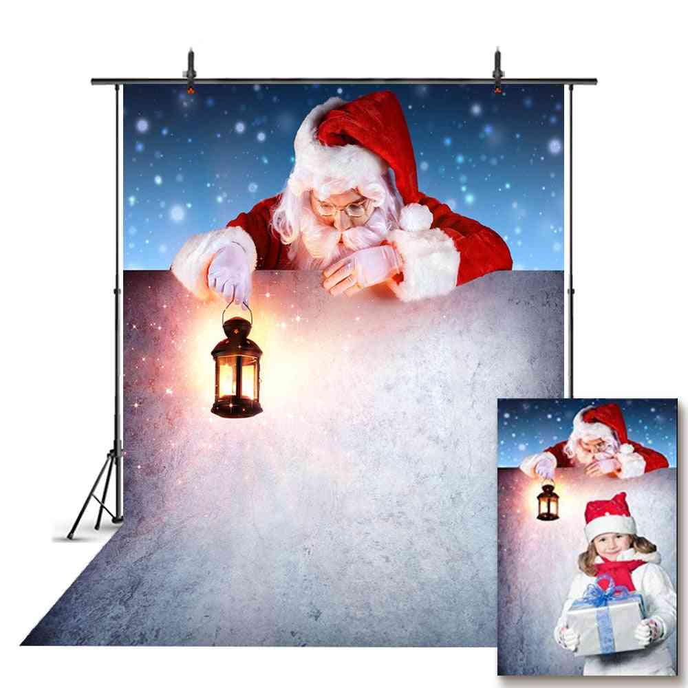 Portrait Backdrop For Photography Snowflake, Photo Christmas Tree ( Set-7)