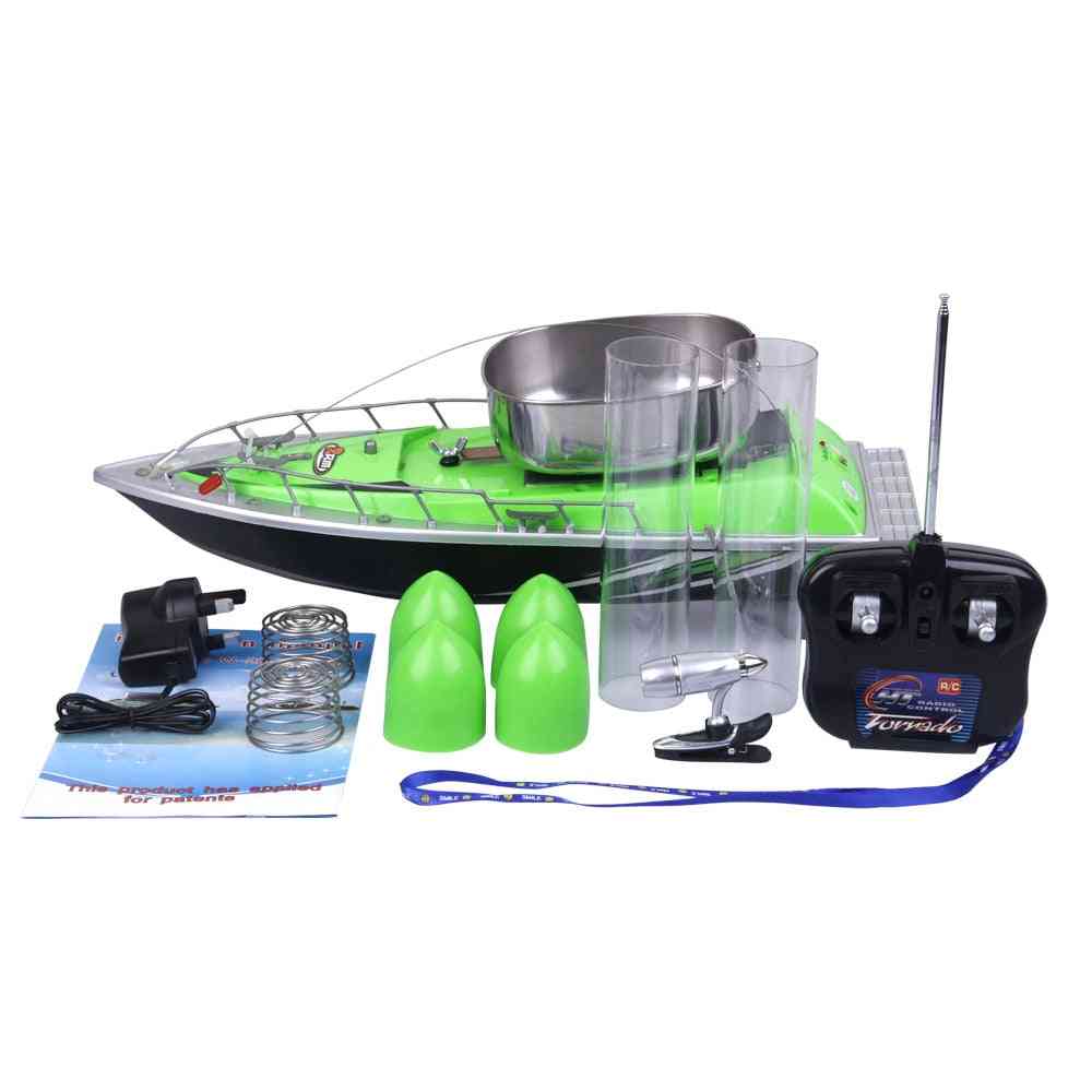Dálkové ovládání-bateriový rybářský člun, hračka s rádiovým ovládáním