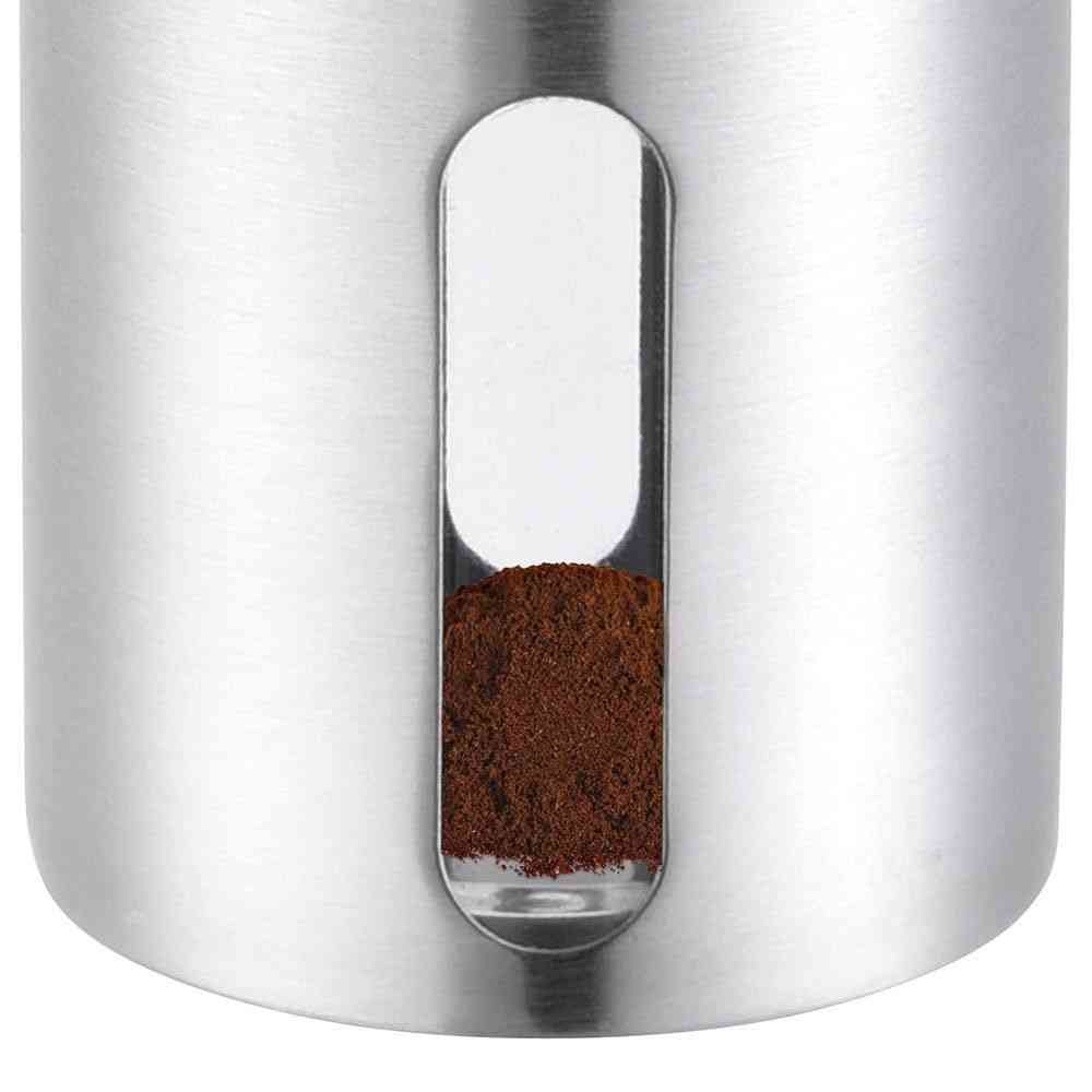 Mini macinacaffè manuali in acciaio inossidabile per chicchi di caffè