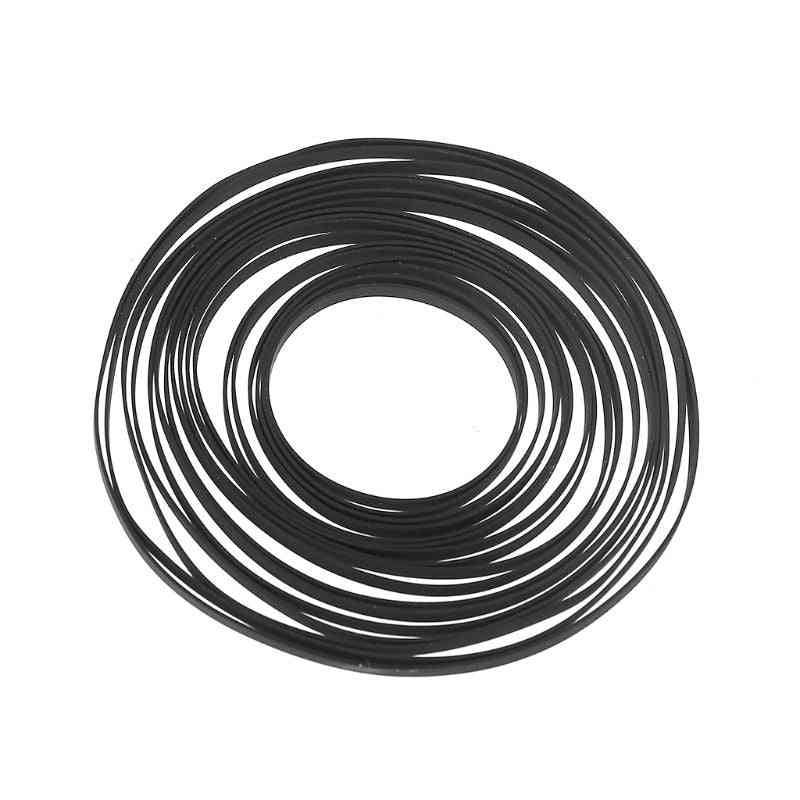 Turntable Rubber Replacement Flat Drive Belt For Vinyl Record Player