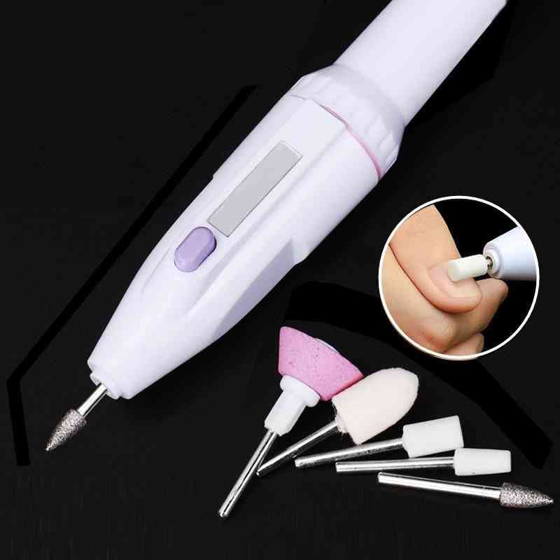 Electric Nail Art Drill File Pen