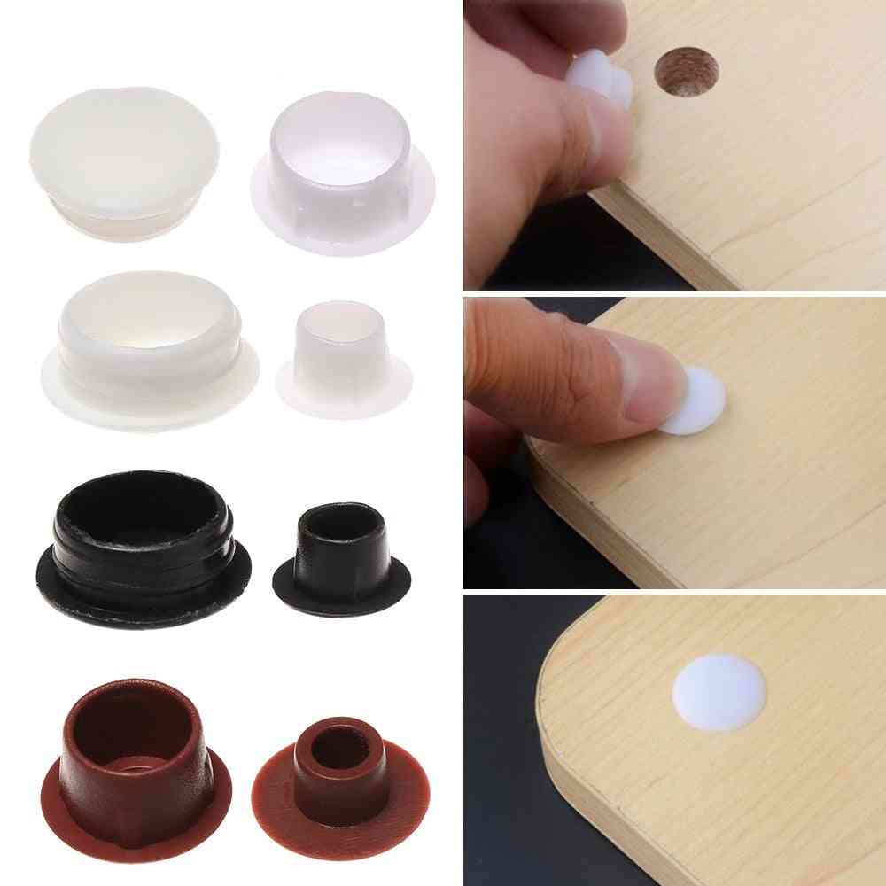Furniture Hole Covers Protection, Screw Decor Dust Plug Stopper, Cabinet, Drill Hardware Grommet