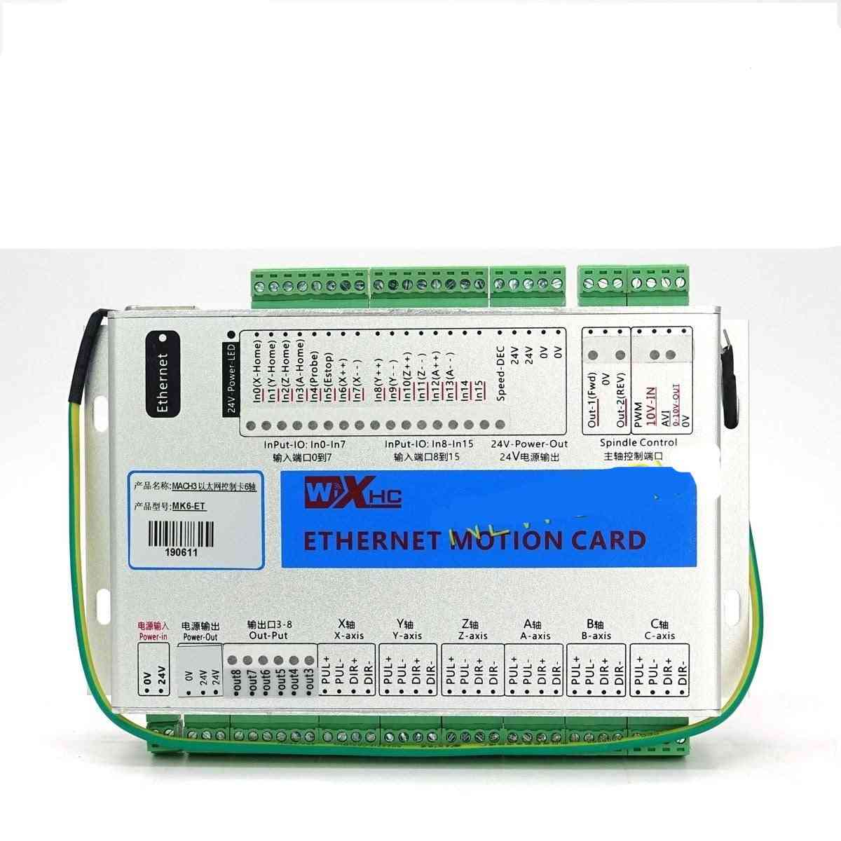 Ethernet Breakout Board 3/4/6 Axis Motion Control Card