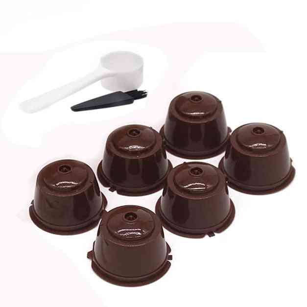 Pack capsule de café dolce gusto réutilisable en plastique rechargeable