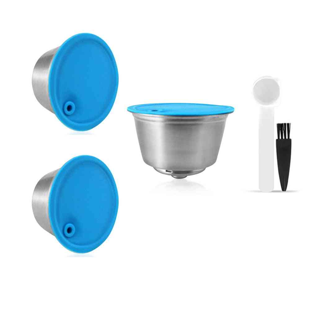 Refillable Coffee Capsule For Dolce Gusto Reusable Stainless Steel Filter Cup