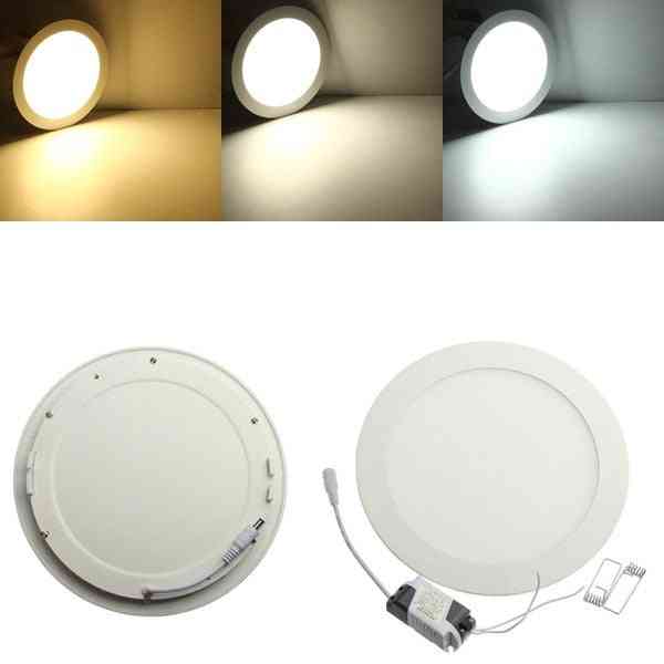 3w-25w, Round Led, Ceiling Light, Recessed Lamp Down-light For Kitchen & Bathroom