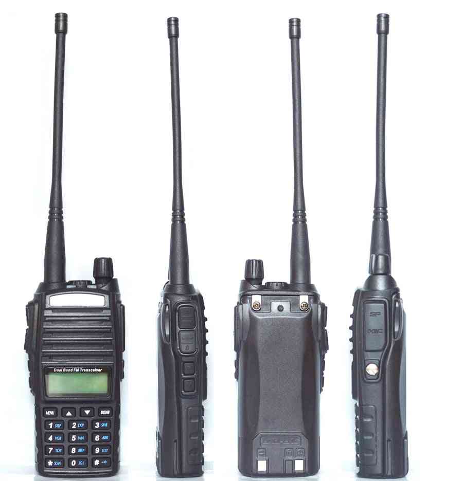 Radio portable talkie-walkie baofeng uv-82 radio bidirectionnelle à double bouton ptt