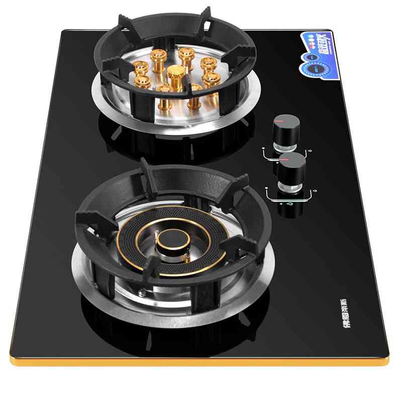 Double-fire Embedded Cooktop, Gas Stove For Catering Equipment