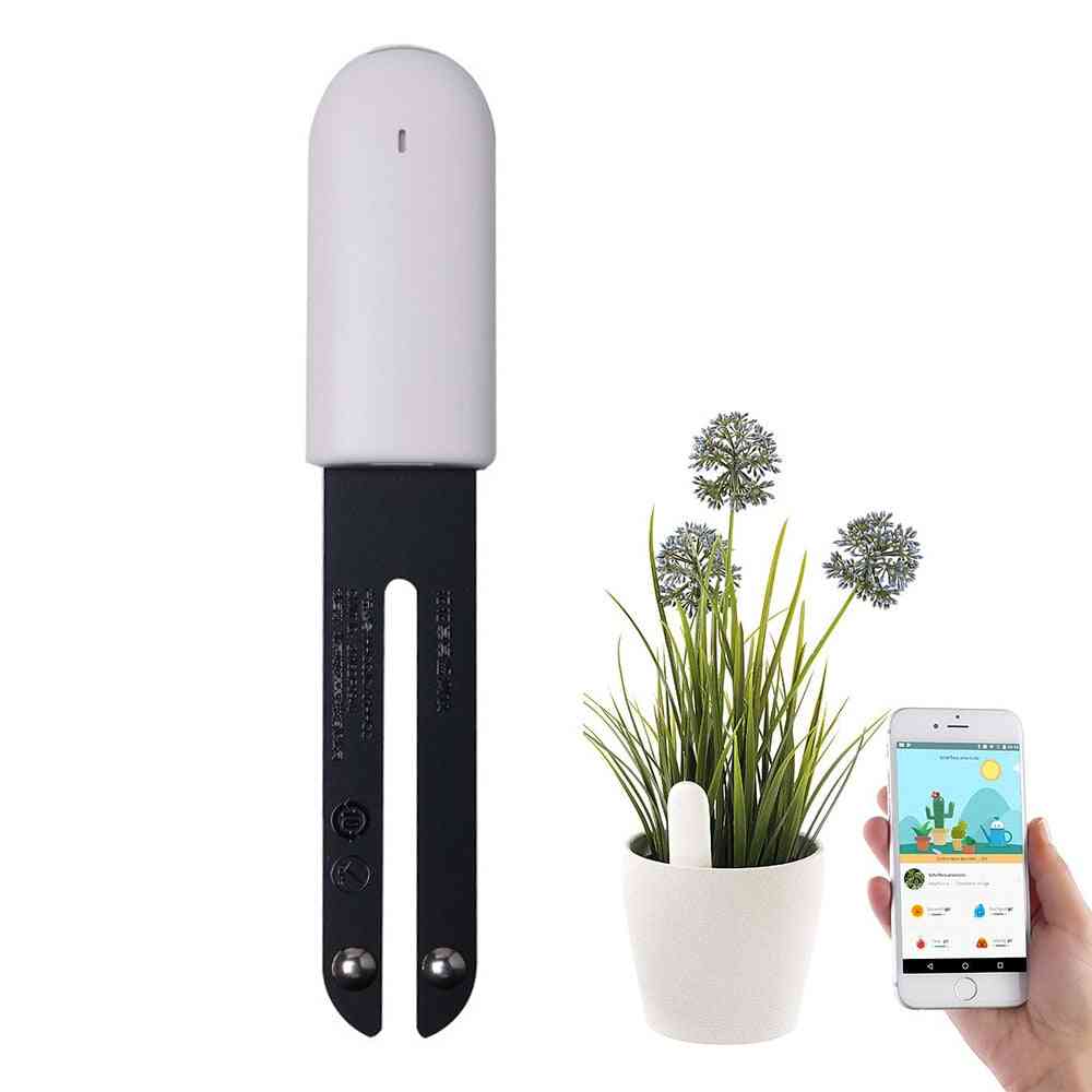 Flower Monitor, Flora Garden Care, Plant, Grass, Soil, Water Fertility Smart Tester Sensor, Gardening Detector