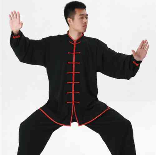 Traditional Chinese Clothing, 14 Color Long Sleeved Wushu Taichi Men Kungfu Uniform Suit