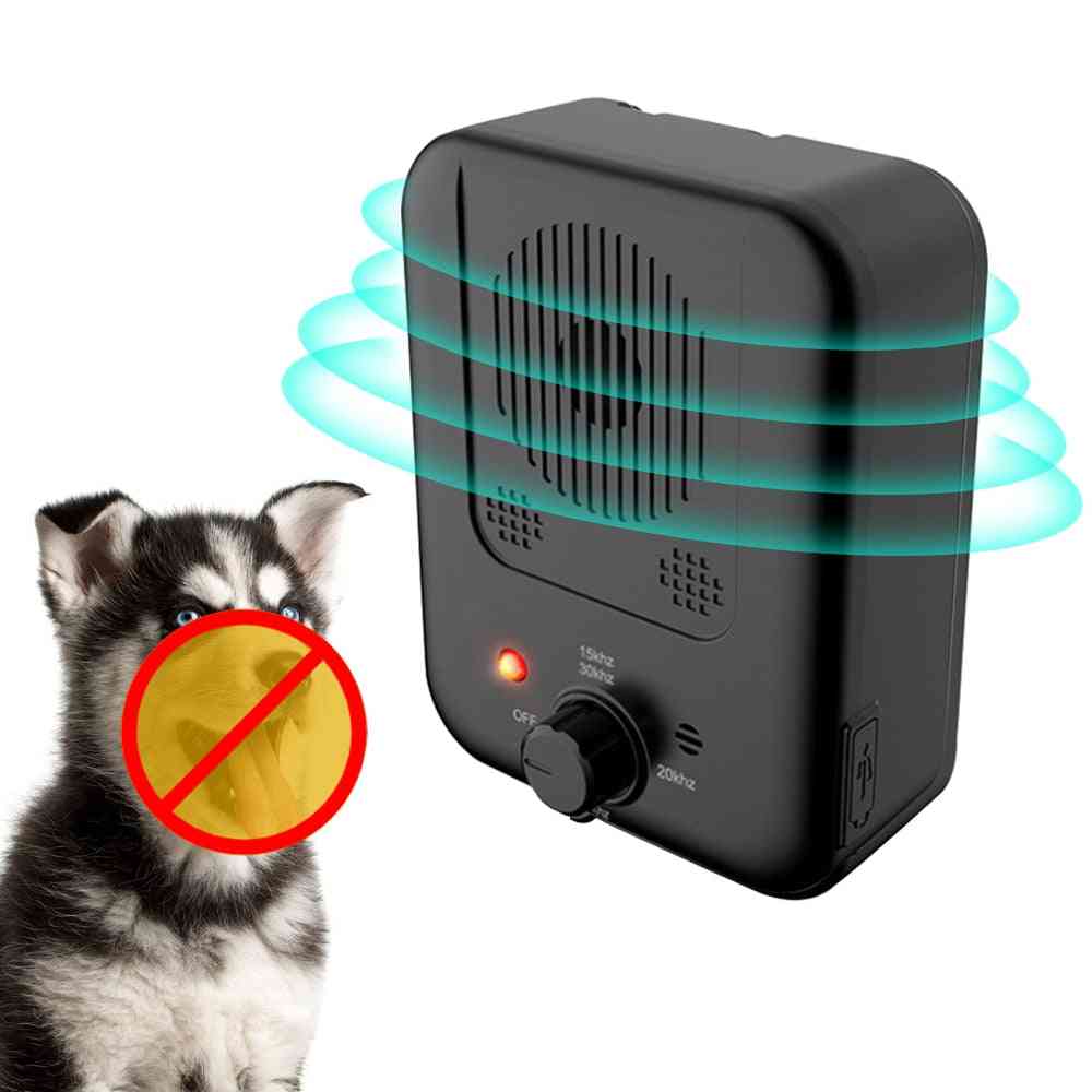 Ultrasonic Bark Suppressor, Outdoor Anti-noise, Anti-barking, Pet Training Device