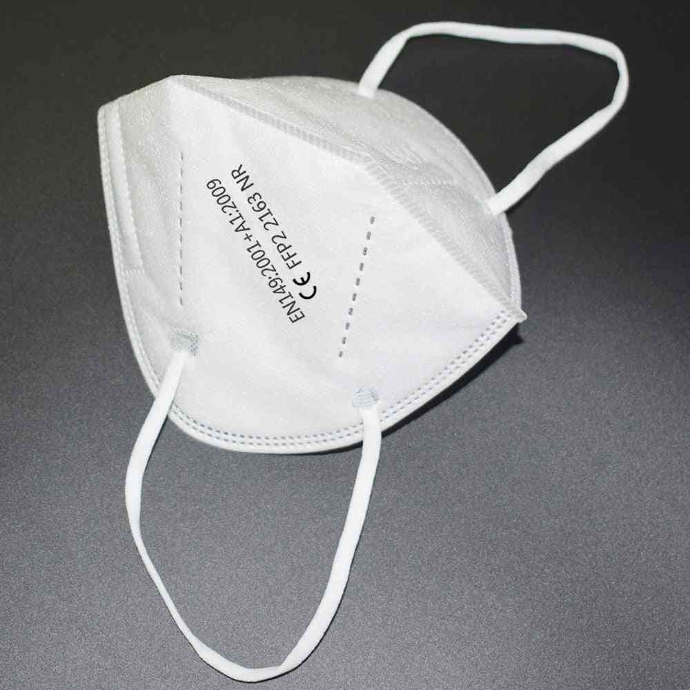Kn95- 6-layer Mouth Cover, Reusable Dust Filter, Face Mask