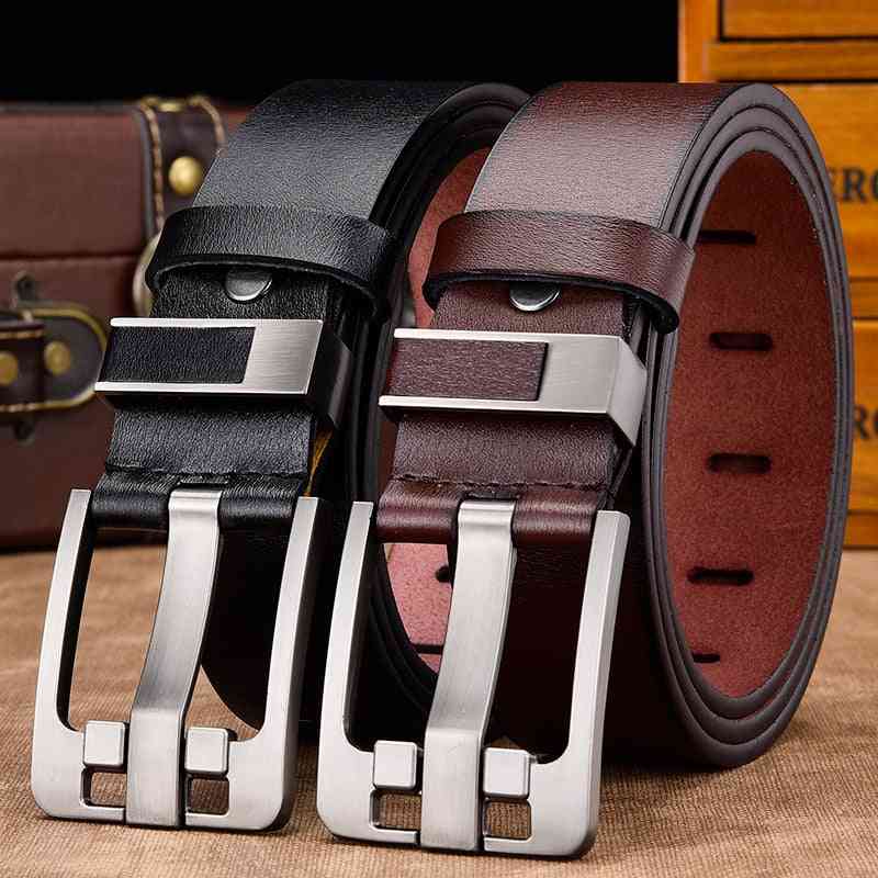 Leather Strap- Luxury Pin Buckle, Fancy Belts For Mew